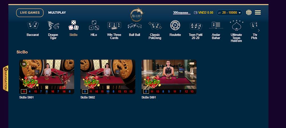 Luật chơi live tài xỉu online Vnz6