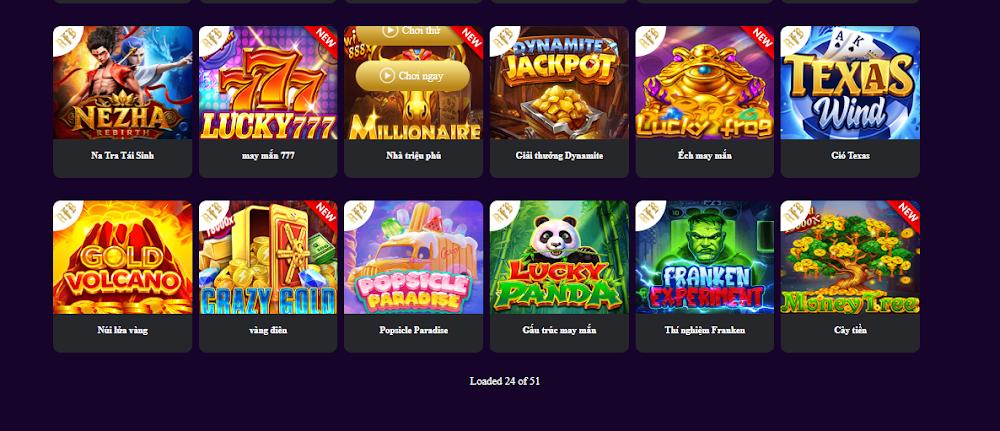 Top game nổ hũ đổi thưởng Vnz6 ăn khách