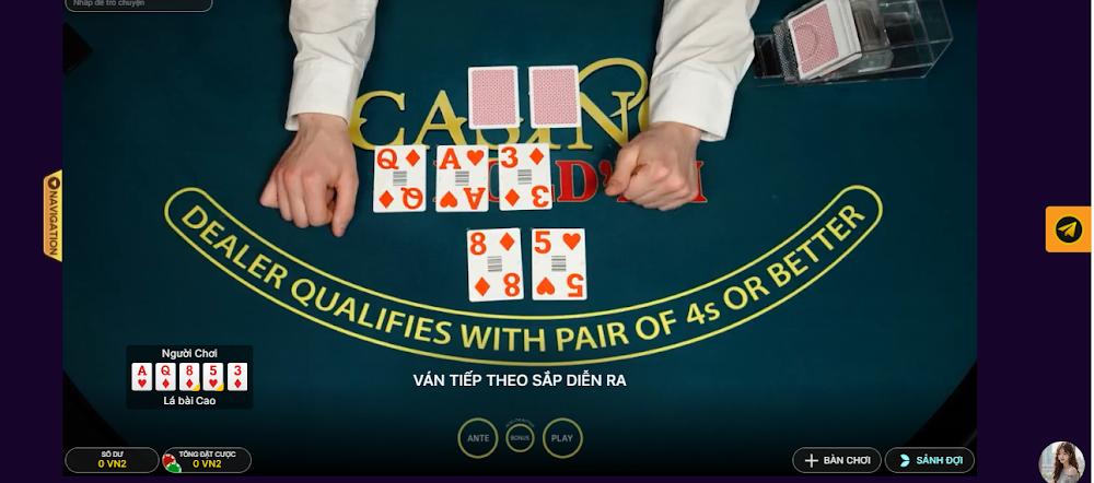 Ưu điểm sảnh Gameplay Interactive Live Casino Vnz6