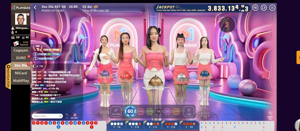 Ưu điểm xóc đĩa online đổi thưởng Vnz6